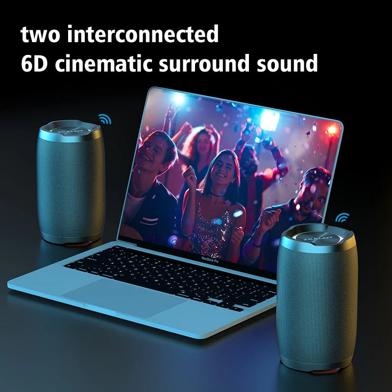 Zealot S49 20W Portabel Bluetooth-högtalare med 360° Ljud
