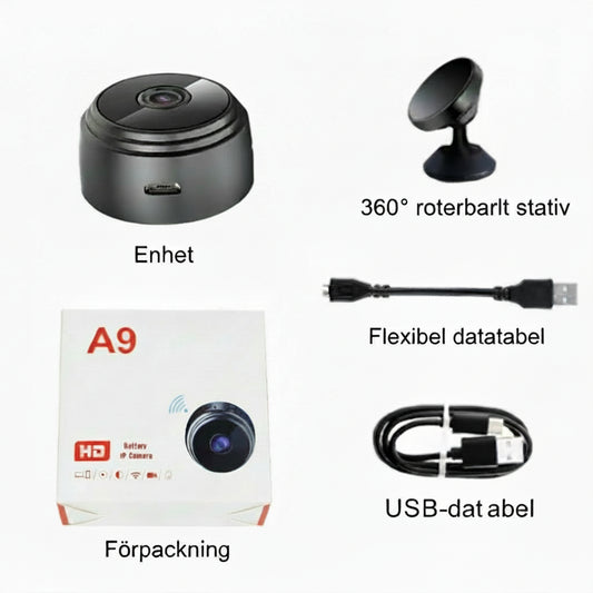 A9 Camera with Card Slot and Cloud Storage WIFI HD