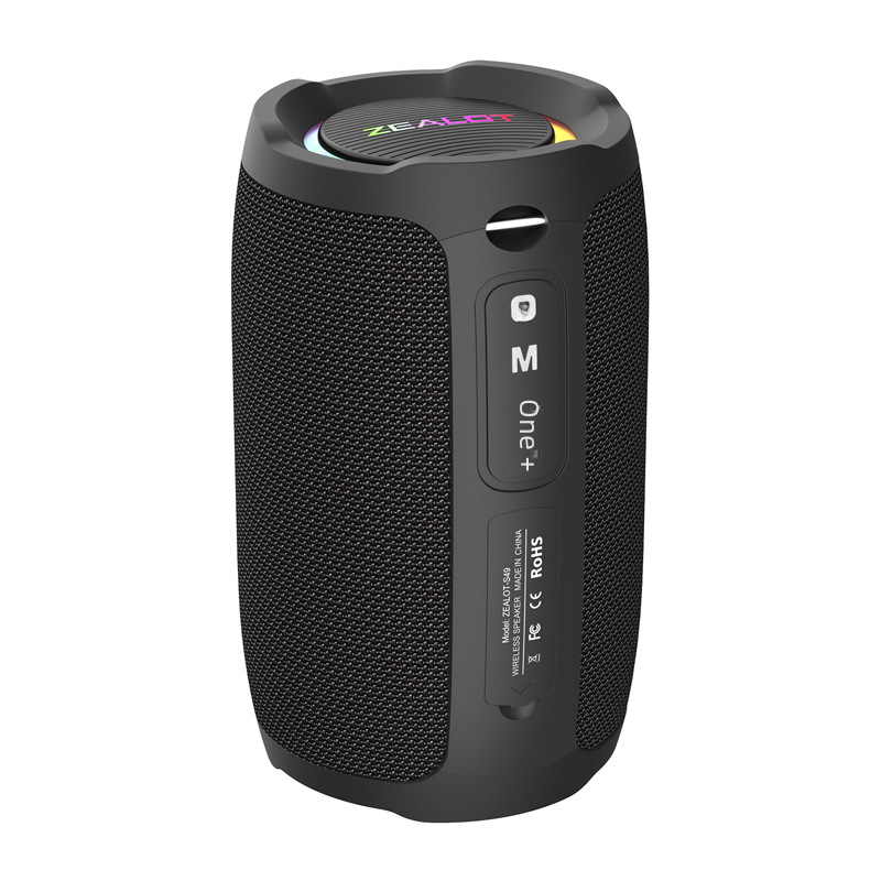 S49 Trådlös Bluetooth-högtalare med Bass och LED-belysning